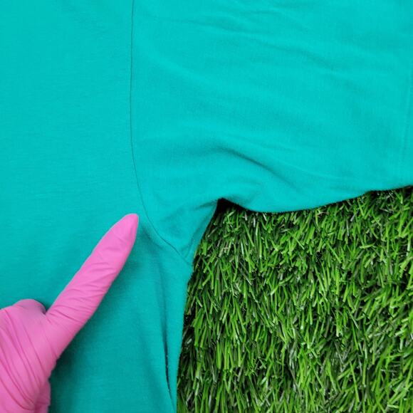 Vintage 1989 Funny Trio Big-Nose Duck Shirt L/XL 26x26 Crop - Picture 4 of 13